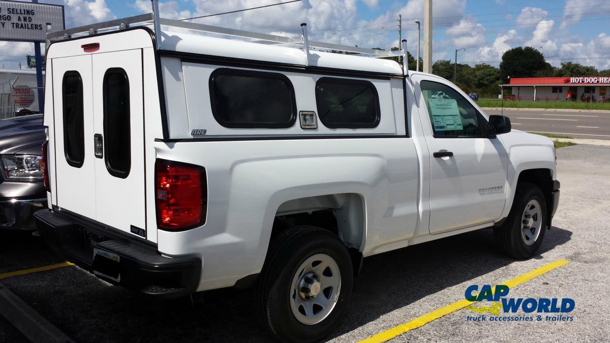 Aluminum universal discount truck cap rack